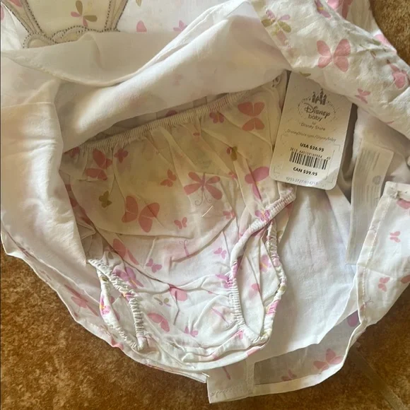 Disney Baby Thumper Pink and White Dress - NEW with tags, 9-12 month - Picture 3 of 5
